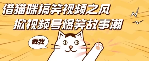 借猫咪搞笑视频之风，掀视频号爆笑故事潮，轻松日入四位数，无门槛快速入门!-颜夕资源网-第17张图片