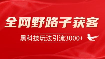 电商引流获客野路子全平台暴力截流获客日引500+-颜夕资源网-第17张图片