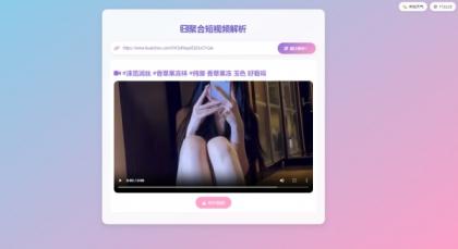 二次元聚合短视频解析去水印系统源码-颜夕资源网-第17张图片