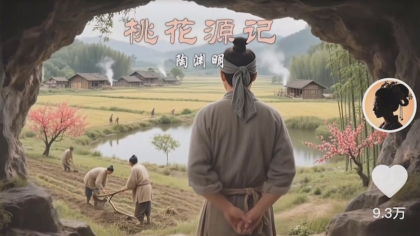把课本里的古文做成爆火AI视频！流量猛的不行，7个作品涨粉23万＋-颜夕资源网-第18张图片