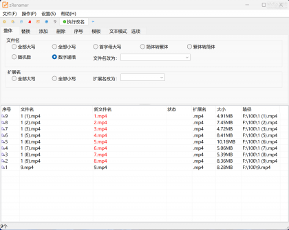 zRenamer v1.0 绿色版 | 批量改名工具中文版-颜夕资源网-第18张图片