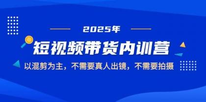 2025短视频带货内训营，以混剪为主，不需要真人出镜，不需要拍摄-颜夕资源网-第17张图片