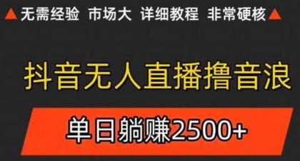 抖音无人直播6.0 简单无脑可矩阵 每天两小时轻松躺赚500+-颜夕资源网-第17张图片
