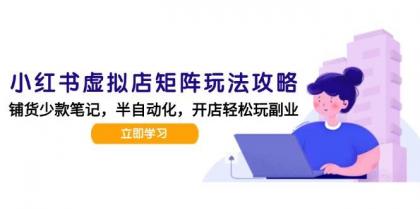 小红书虚拟店矩阵玩法-更新56，AI批量制作笔记，半自动化运营日发20笔记攻略-颜夕资源网-第17张图片