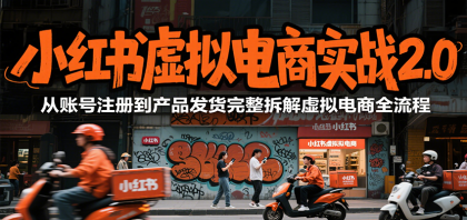 小红书虚拟电商实战2.0，从账号注册到产品发货完整拆解虚拟电商全流程-颜夕资源网-第17张图片
