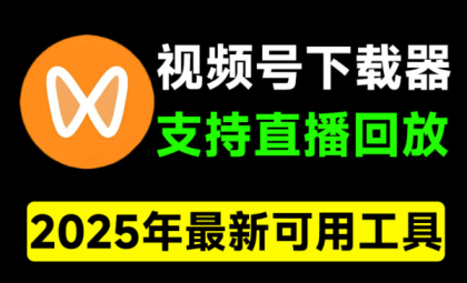 视频号下载器！支持直播回放下载，使用超简单，一键下载为MP4格式-颜夕资源网-第15张图片
